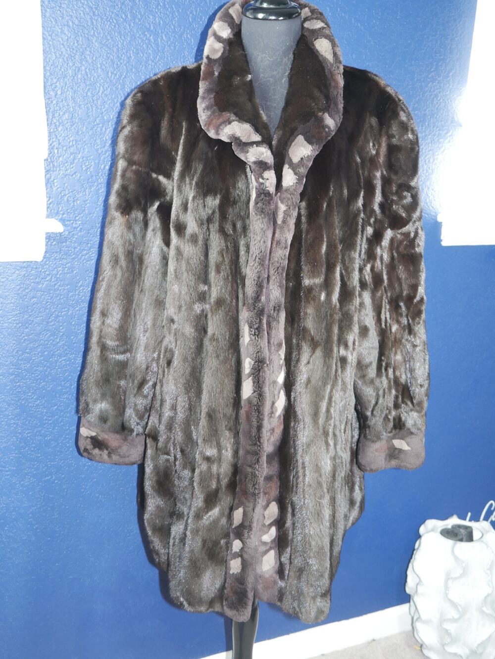 Gorgeous Female Mink & Sheared Beaver Fur Coat Jacket